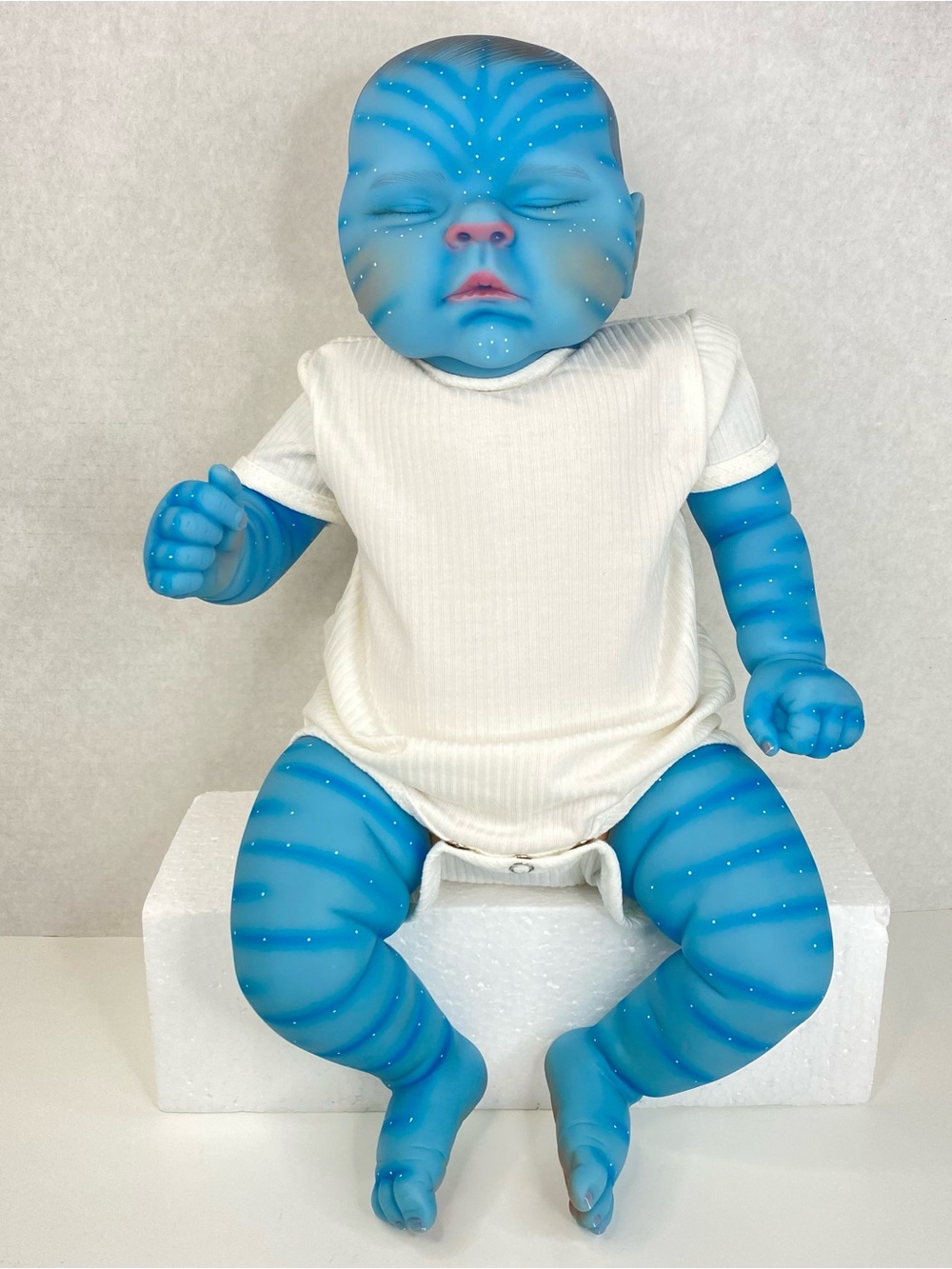 Reborn Avatar Peaches Lifelike Sleeping Realistic 18” Baby Doll New No Box